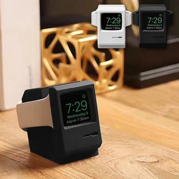 

Gosear Classic Retro Silicone Charging Stand Holder for Apple Watch iWatch I Wach Series 1 2 3 Sport Edition 38mm 42mm Gadgets