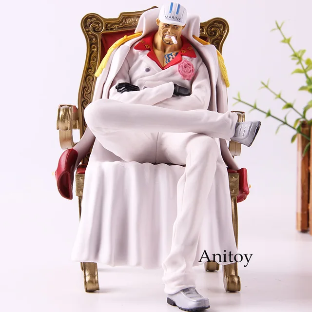 Best Offers One Piece Sakazuki Admiral of the Fleet PVC Action Figure Collection Model Toys for Boys Gift