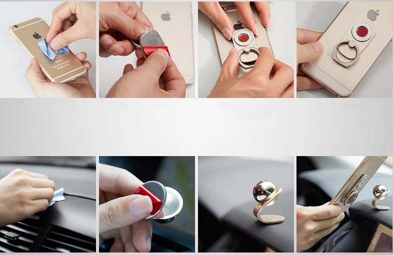 Universal Magnetic Car Dashboard Telephone Mount Phone Ring Holder Mobile Phone Support Stand Cellphone Accessories For iPhone Universal Magnetic Car Dashboard Telephone Mount Phone Ring Holder Mobile Phone Support Stand Cellphone Accessories For iPhone
