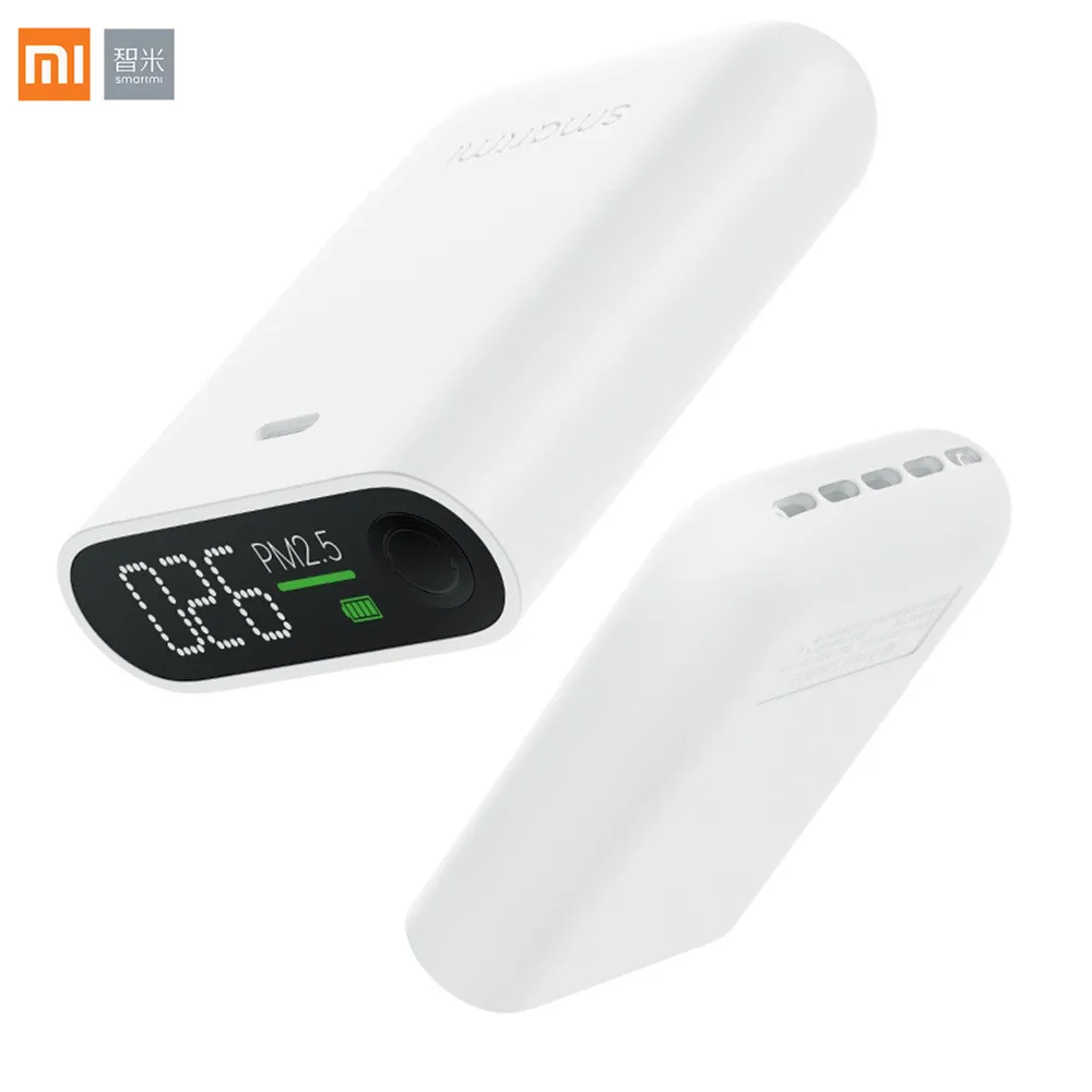 

Smartmi PM2.5 Air Detector Portable Sensitive Air Quality Tester LED Screen One-button Operation High-accuracy Laser Sensor