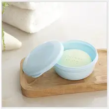 AUGKUN креативный портативный держатель для мыльницы мыльница мыльницы двухслойный дренажный дорожный пластиковый мыльница ванная комната кухня