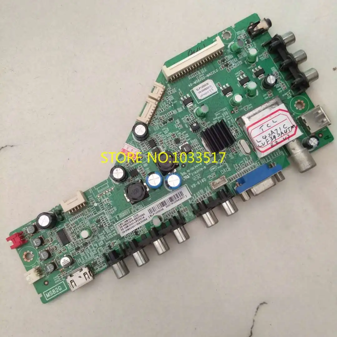 LED-39B300 материнская плата 40-MS82G0-MAC2LG Экран LVF390AUTM