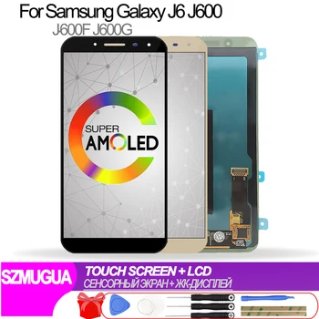 

J6 LCD Display For Samsung Galaxy J6 J600 J600F SM-J600F J600G / DS Touch Screen Digitizer Assembly 1280x720 5.6' OLED LCD