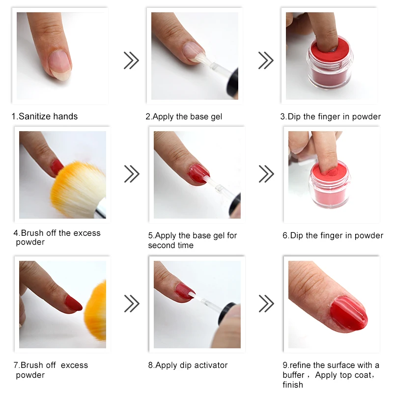 ELIKE de inmersión polvo gel 7 ml de acrílico color no necesitan luz UV rápidamente seco superior gel inmersión polvo de clavo gel de uñas Salón de Arte ELIKE de inmersión polvo gel 7 ml de acrílico color no necesitan luz UV rápidamente seco superior gel inmersión polvo de clavo gel de uñas Salón de Arte