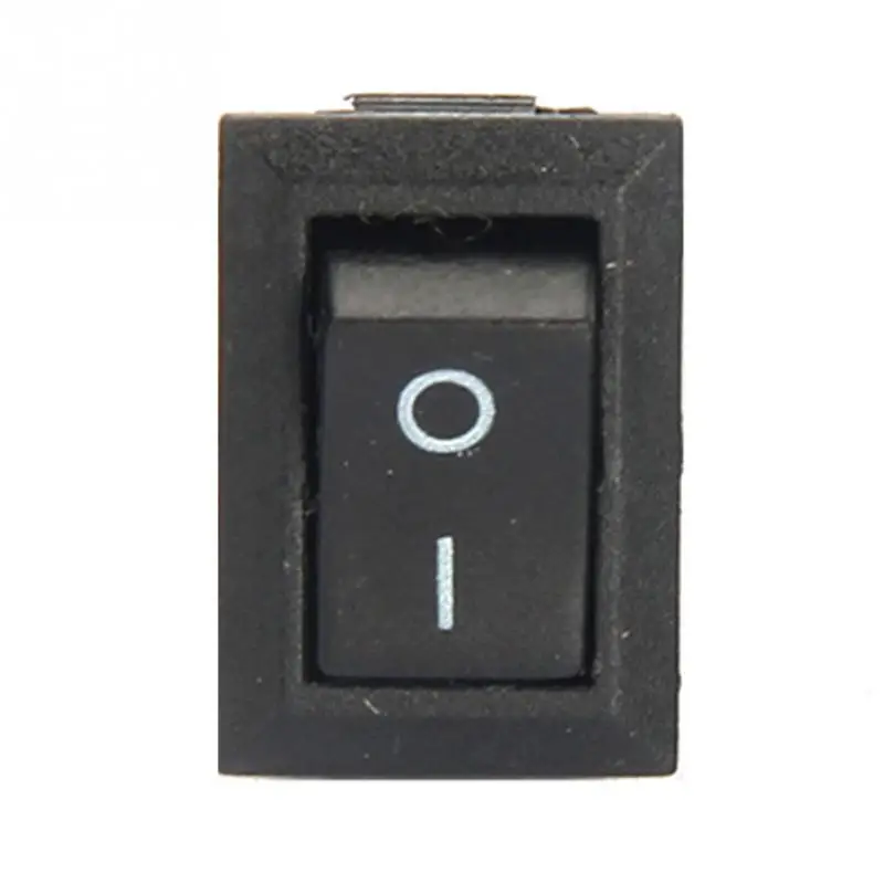 10Pcs/Lot KCD11 10*15mm High Quality Snap-in On/Off Position Snap Boat Rocker Button Switch 3A/250V ► Photo 2/6