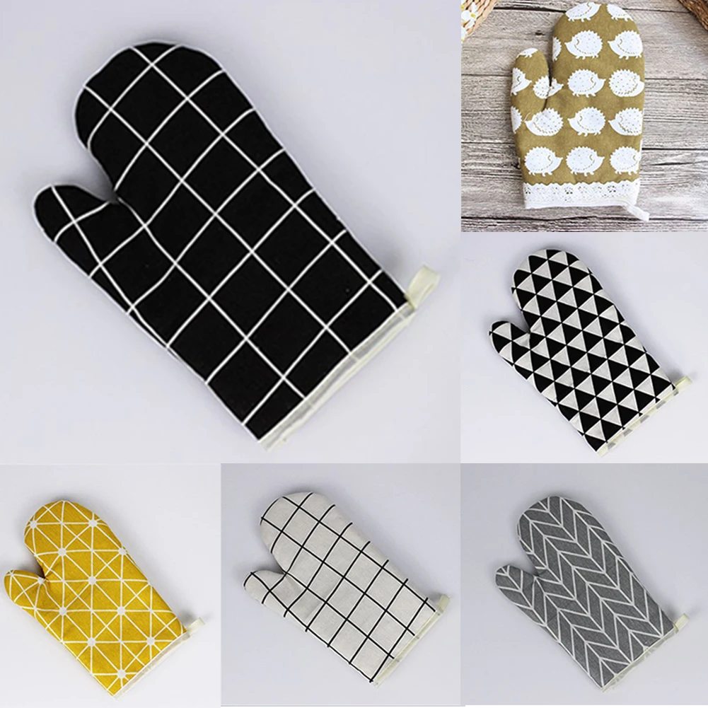 

Oven Gloves 1 Piece Non-Slip Kitchen Oven Mitts Heat Resistant Oven Gloves for Cooking, Baking, BBQ, Grilling(Gray)