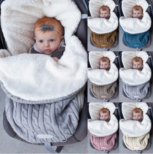 Universal Baby Footmuff Sleeping Bag Pushchair Stroller Pram Car Seat Blanket 