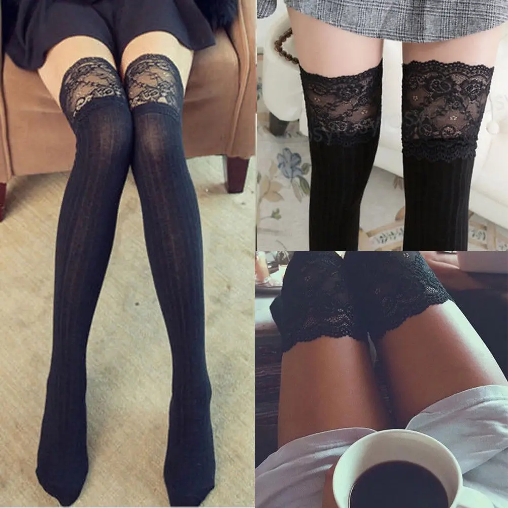 2021 Botas Feminina/Новые Фирменные женские зимние однотонные черные кабель вязать выше