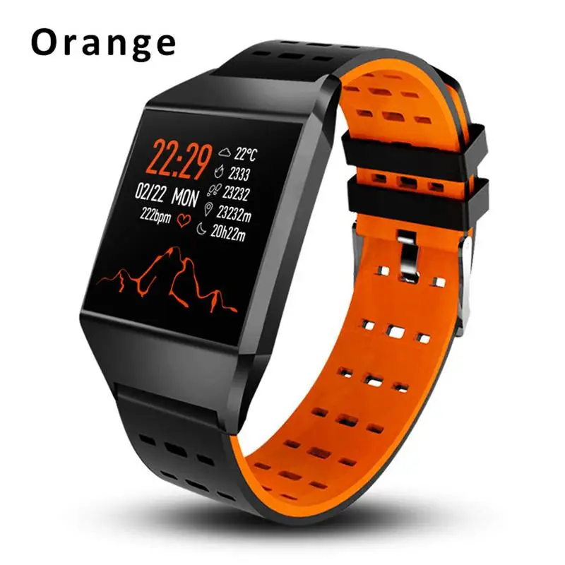 

W1C Smart Watch IP68 Waterproof Color Screen Heart Rate Blood Pressure Monitor Replaceable Bracelet For Android IOS N88