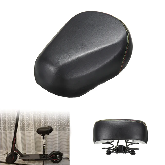 US $16.51 Durable Shockproof Saddle Seat 25x20x8cm For Skateboard Electric Scooter Parts Soft Black Seat Sadd