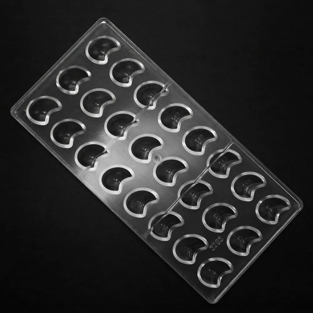 DIY лунообразные поликарбонатные шоколадные формы инструменты для выпечки и