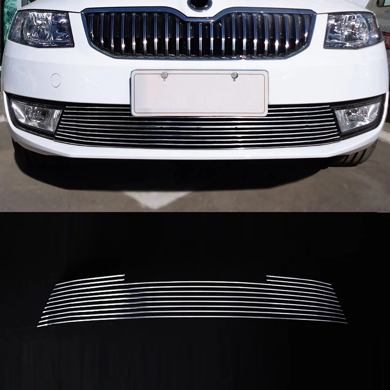 

Mouldings Protector Decoration Styling Accessory Car Accessories Racing Grill 07 08 09 10 11 12 13 14 15 16 17 FOR Skoda Octavia