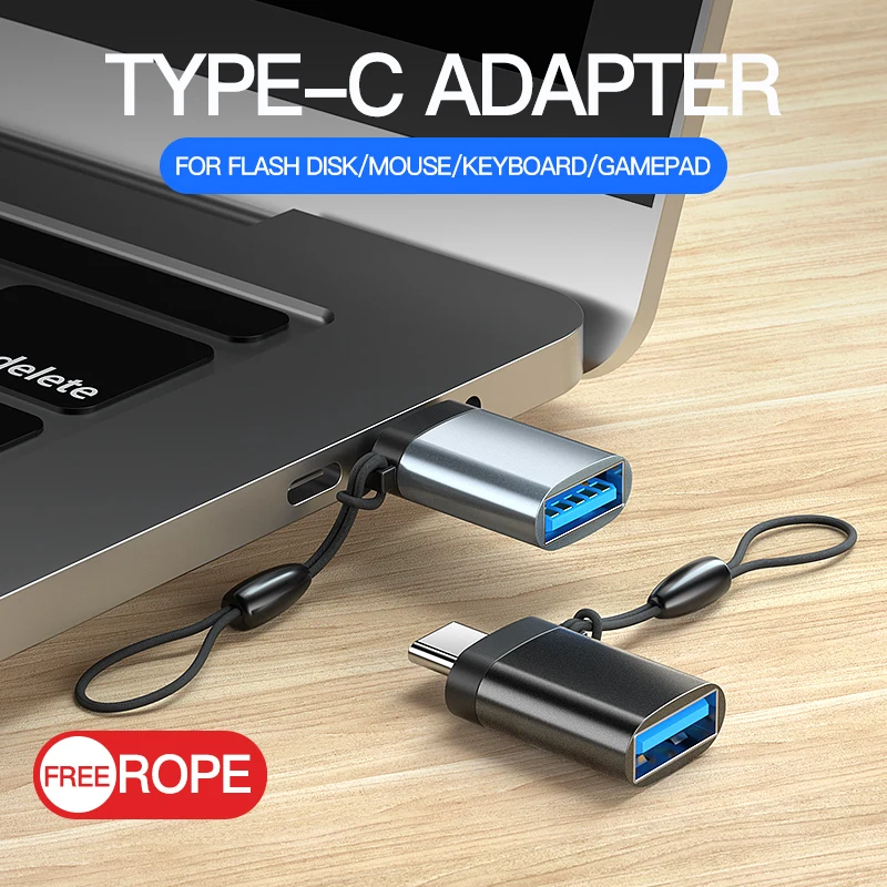 

MSVII USB 3.0 OTG Adapter To Type C USB-C Charging Data Converter for Samsung S8 S9 Note 9 Note 8 Type-C Adapters for Macbook