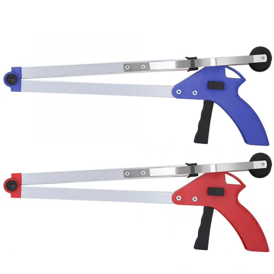 

Cleaning tools Garbage Picker Folding Trash Grabber Long Arm Litter Clip Picker for Household Garden Leaves Waste Pick Up Brooms