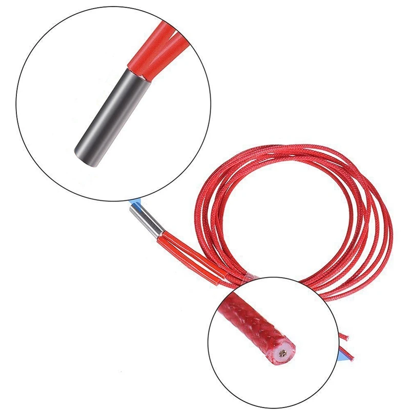 24V 40W Heater Cartridge 620 Ceramic For 3D Printer Prusa Mendel Pack Of 1 1X