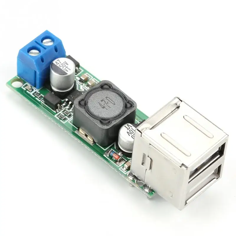 

DC-DC Voltage Step Down Power Supply Buck Module 6-35V to 5V 3A Dual USB Step Down Voltage Module Brand New