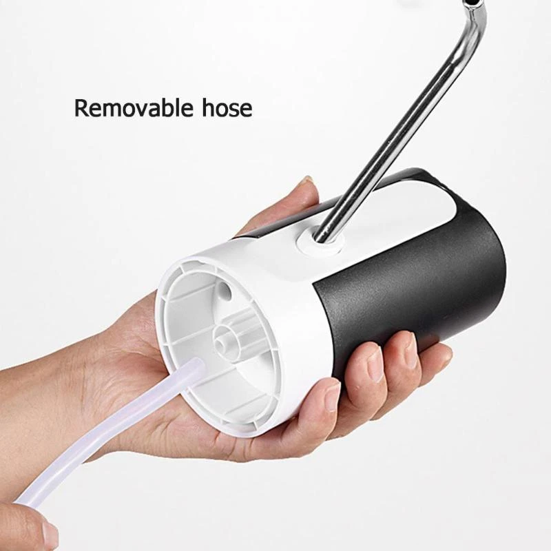 4W Potable Automatic Electric Water Pump Dispenser Drinking Bottle Switch USB Rechargeable Water Dispenser Pump For Home Offic