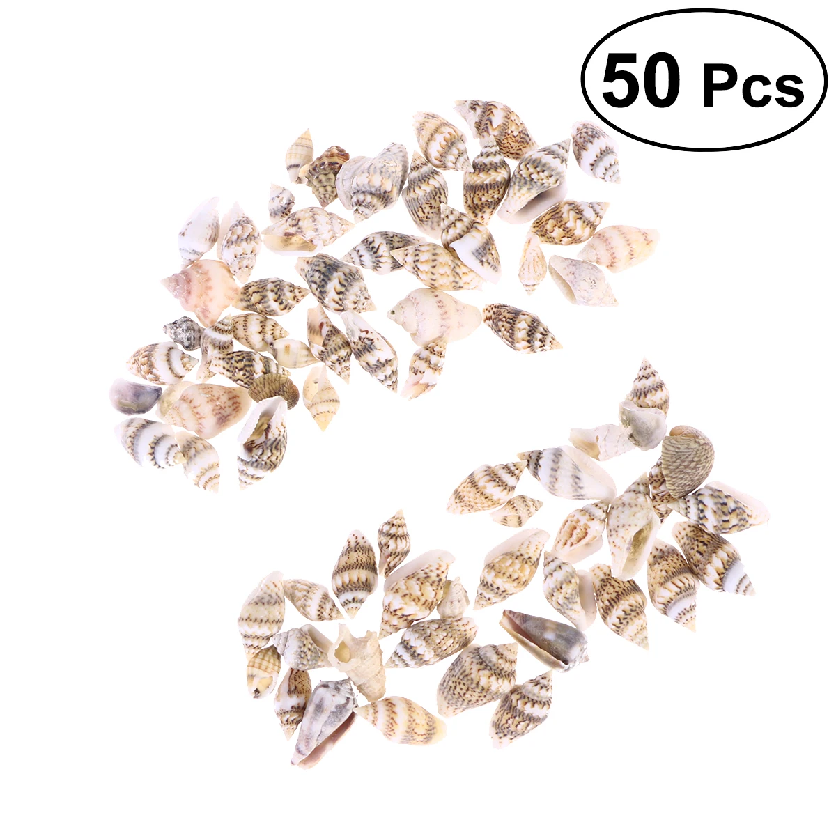 

50Pcs Small Conch Home Decoratio Natural Seashell Decor Crafts Fish Tank Aquarium Boutique Decoration