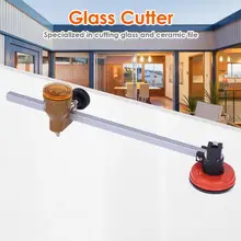 40/60/100 см Стекло резак многофункциональный ролик Тип круглые стеклянные резак с присоской профессиональная Деревообработка режущего инструмента