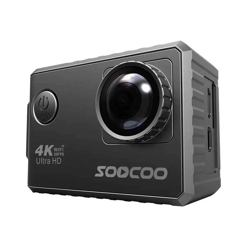 Спортивная Экшн камера SOOCOO F500 4K Водонепроницаемая видеокамера Ultra HD для