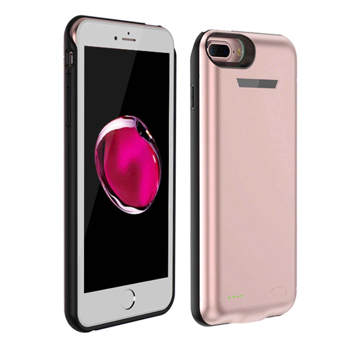 

CASEWIN Battery Charger Case For iPhone 6 Plus/6s Plus/7 Plus/8 Plus 7500mAh Power Bank Capacity Battery Charger phone Case