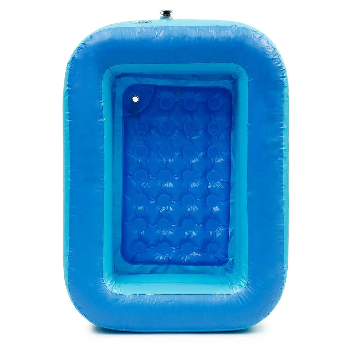 2 многослойное детский надувной бассейн Эко-дружественных ПВХ прочность удобный Портативный бассейн синий вересковый без запаха для маленьких весело