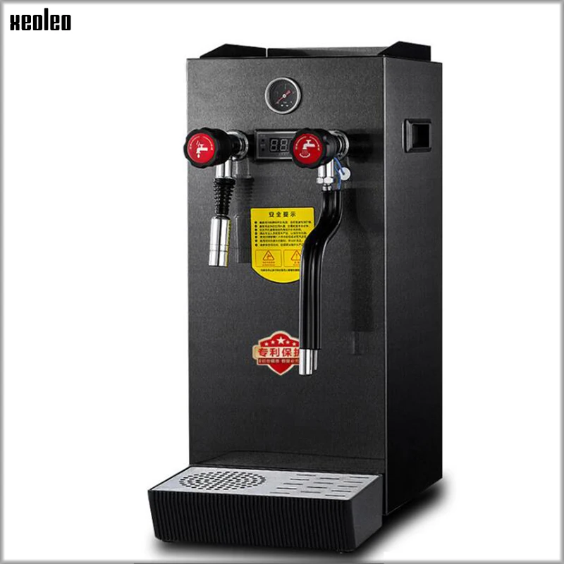 Espresso Coffee Milk Foam Machine 8L Steam Water Boiling Machine 110V US 