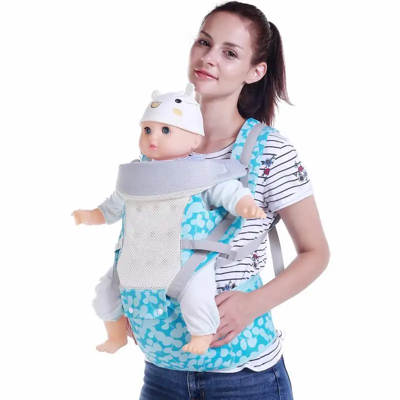 

Ergonomic Baby Carrier Multifunctional Breathable Child Carrier Child Backpack Child Carrier Wrap Sling Suspenders 3 In Hipseat