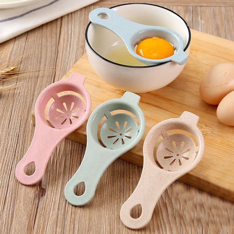 

5pcs Plastic Egg Dividers Egg Yolk Separator Safe Practical Hand Egg Tools Kicthen Cooking Gadgets Kitchen Accessories