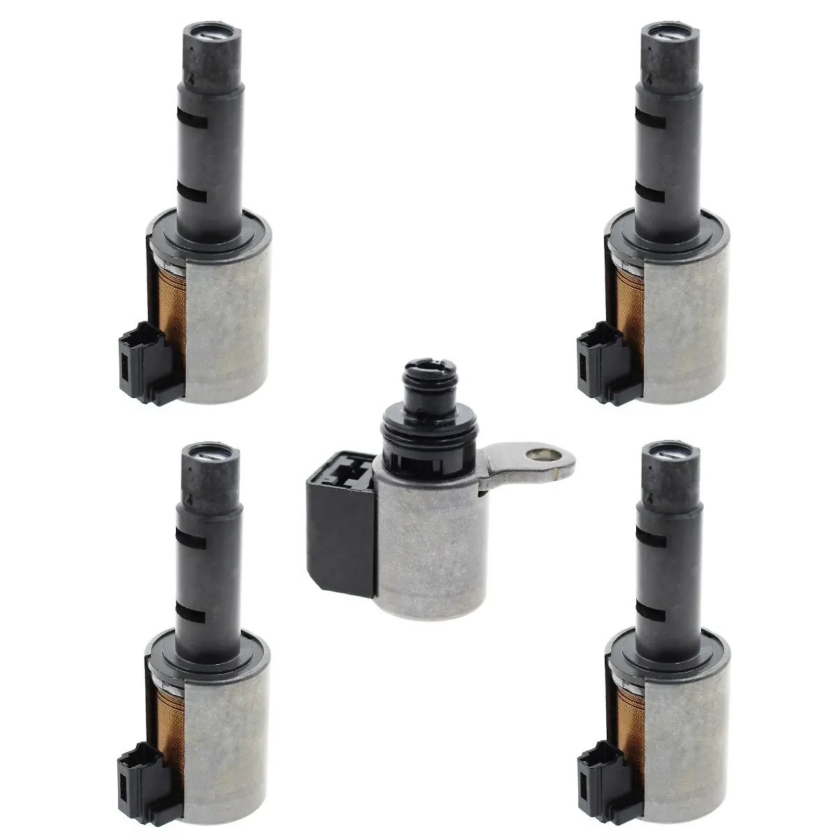 

5Pcs Re0F11A Jf015E Cvt Transmission Solenoid For Nissan Note Sentra Tiida Versa