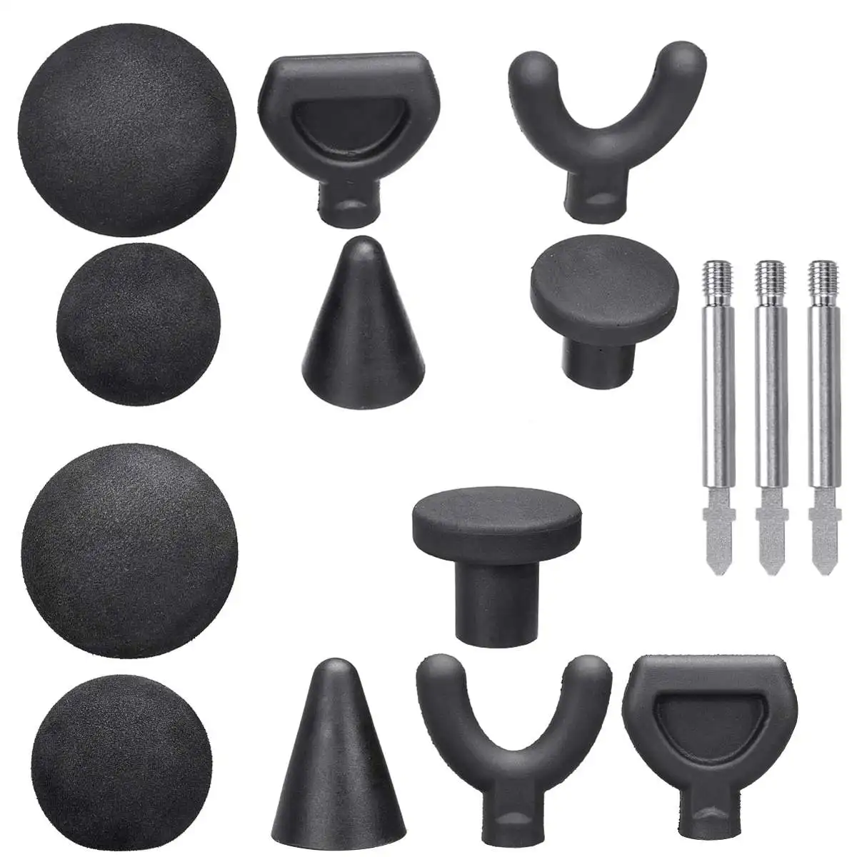 

3/6pcs Muscle Relaxation Massage Attachments Massage for Gun Deep Impact Electric Massager for Massager Replace Head