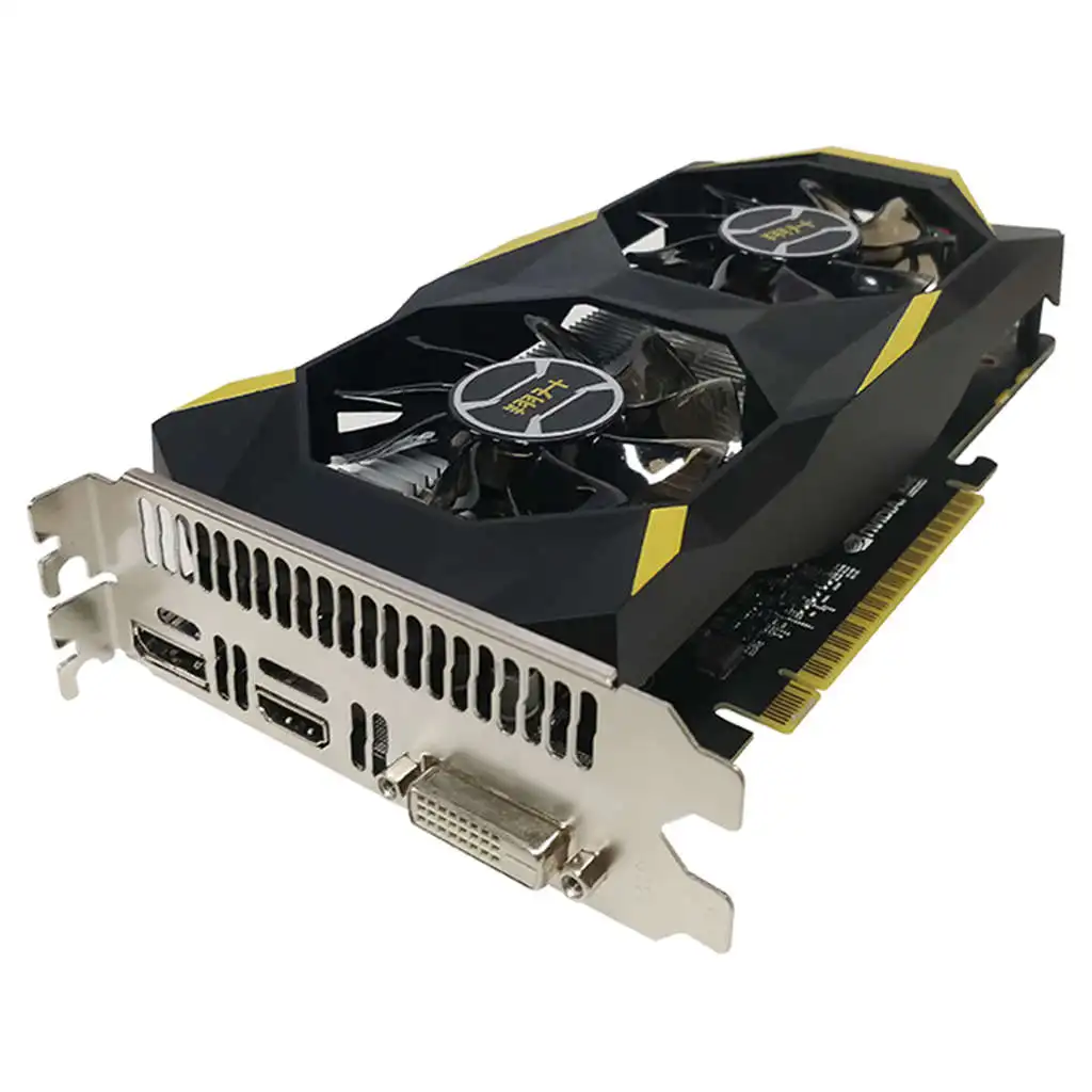 HOT-Asl Gtx 1050 Ti 4G игровая графическая карта 128 бит Nvidia Gddr5 Gp107 7008 МГц 1290-1392 МГц Dp+ Hdmi+ Dvi 768 единиц видео Directx12