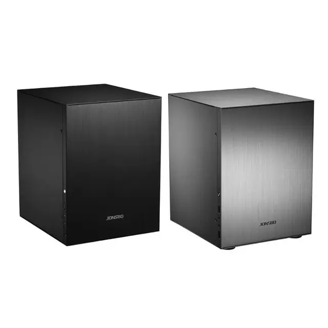 Modest PC Chassis Aluminum Computer Case Desktop Support 3 Slots PCI Expansion/ATX Power/ Graphics Card For Mini ITX/Micro-ATX