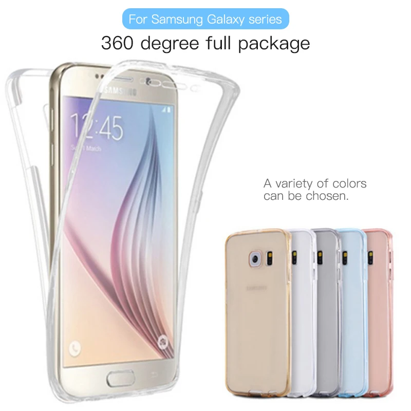 

Soft 360 Full Cover Silicone Case For Samsung Galaxy Note 9 S9 J8 J4 A6 A6plus A8plus A7 A8 A5 2018 S3 S4 G360 G530 J2 J5 prime