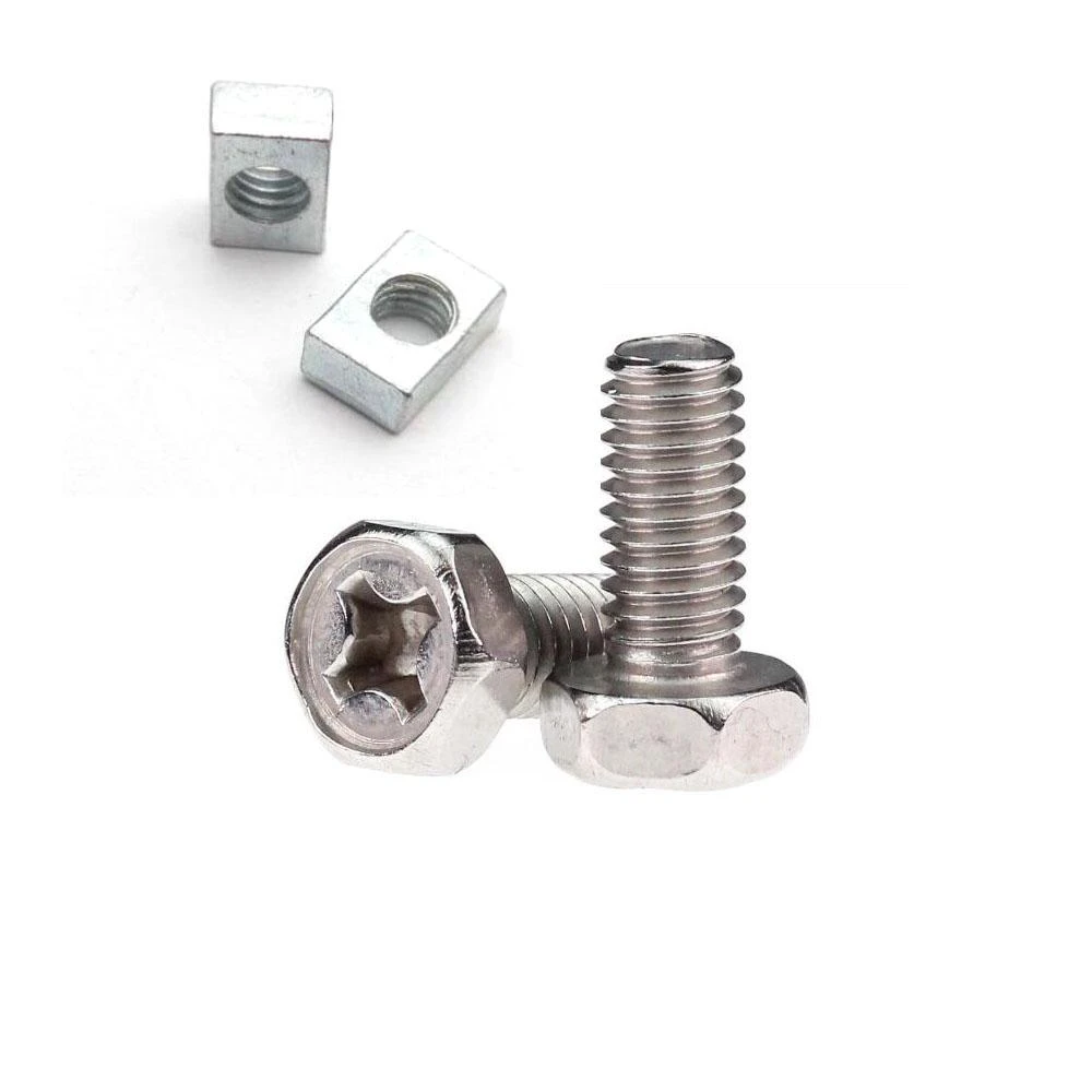 Motorcycle Motorbike Battery Terminal Nut And Bolt Kit M6x14mm Set