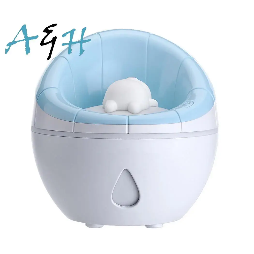 

Mini Portable USB Ultrasonic Mute Mist Sofa Humidifier Home, Office, Car Air 1.5W Purifier Colorful Night Light