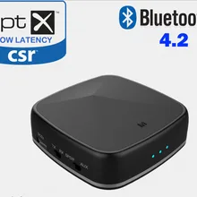 Волоконно-оптический Bluetooth адаптер 4,2 аудио приемник пусковой установки 3,5 мм для компьютера ТВ