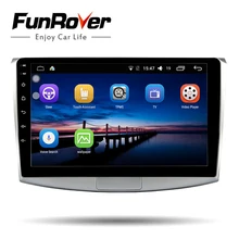 Funrover 2 din Auto radio Multimedia dvd vedio player Android 8.0 di Navigazione GPS per Volkswagen Passat B6 B7 CC Magotan 2011-2015