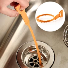 Новая 61 см щетка для чистки канализации Сгибаемая труба для мойки трубопровода очистка волос удаление сливных очистителей аксессуары для ванной кухни