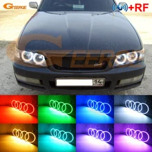 Для Nissan Laurel Club S C35 1997 1998 1999 2000 2001 2002 отличные РФ контроллер Bluetooth Multi-Цвет RGB светодио дный Ангельские глазки комплект
