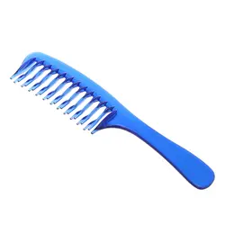 Антистатические гребни для волос с широкими зубьями гребень для волос Расческа для вьющихся волос пластиковые инструменты для укладки