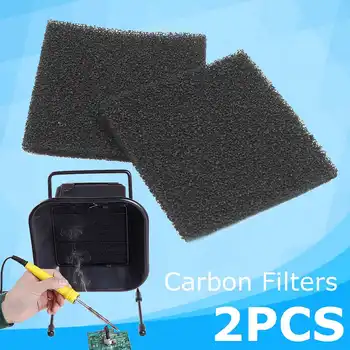 

2pcs Kitchen Absorbing Paper Non-woven Anti Oil Cotton Cooker Hood Extractor Fan Filter Solder Smoker Filter