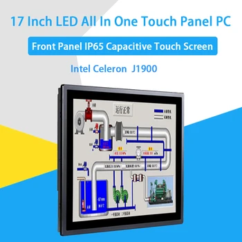 

17 Inch IP65 Industrial Touch Panel PC,All in One Computer,10 Points Capacitive TS,Windows 7/10,Linux,Intel J1900,[HUNSN DA16W]