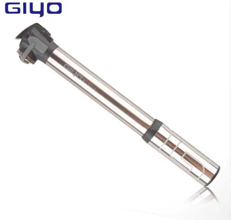 Мини велосипедный насос GIYO 120PSI CNC алюминиевый сплав портативный воздушный Presta
