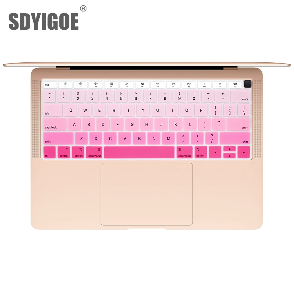 Женский Стильный чехол для ноутбука macbook air 13 &quotA1932 силиконовый