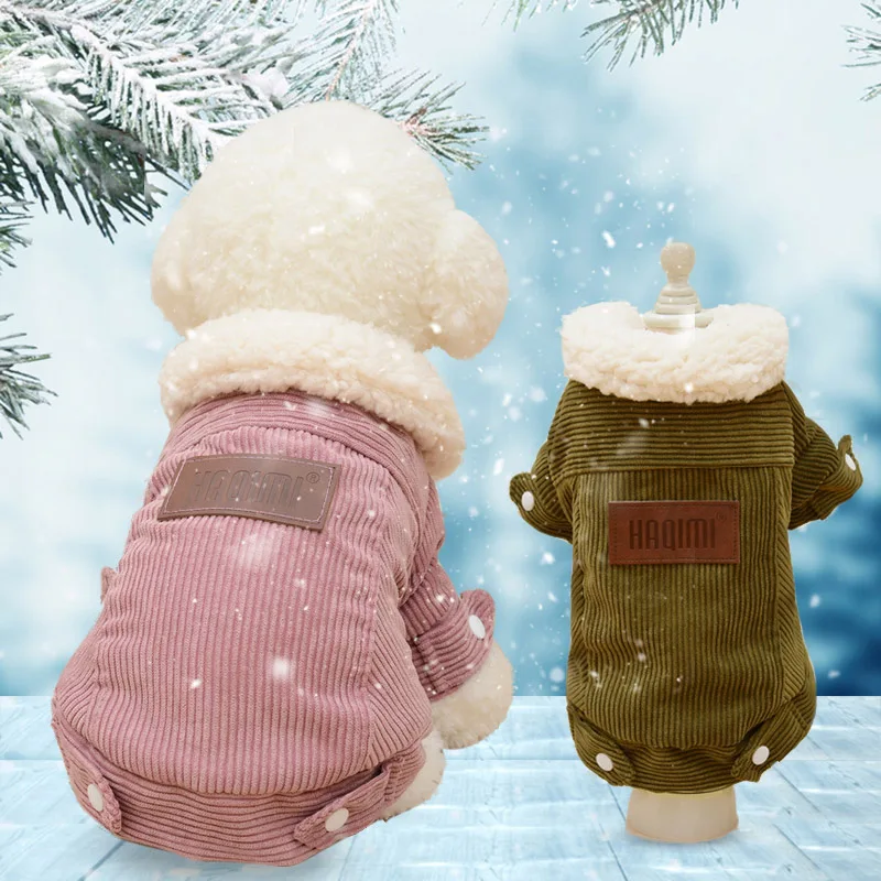 

Warm Winter French Bulldog Dog Clothes For Small Dogs Classic Pet Dog Clothes Warm Outfit Pugs Clothing Chihuahua Clothes 40S2