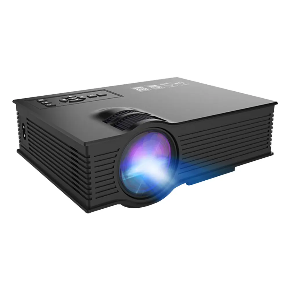 Uc68 театр мультимедийный проектор 80 Ansi Hd 1080P видео встроенный Hifi Динамик для