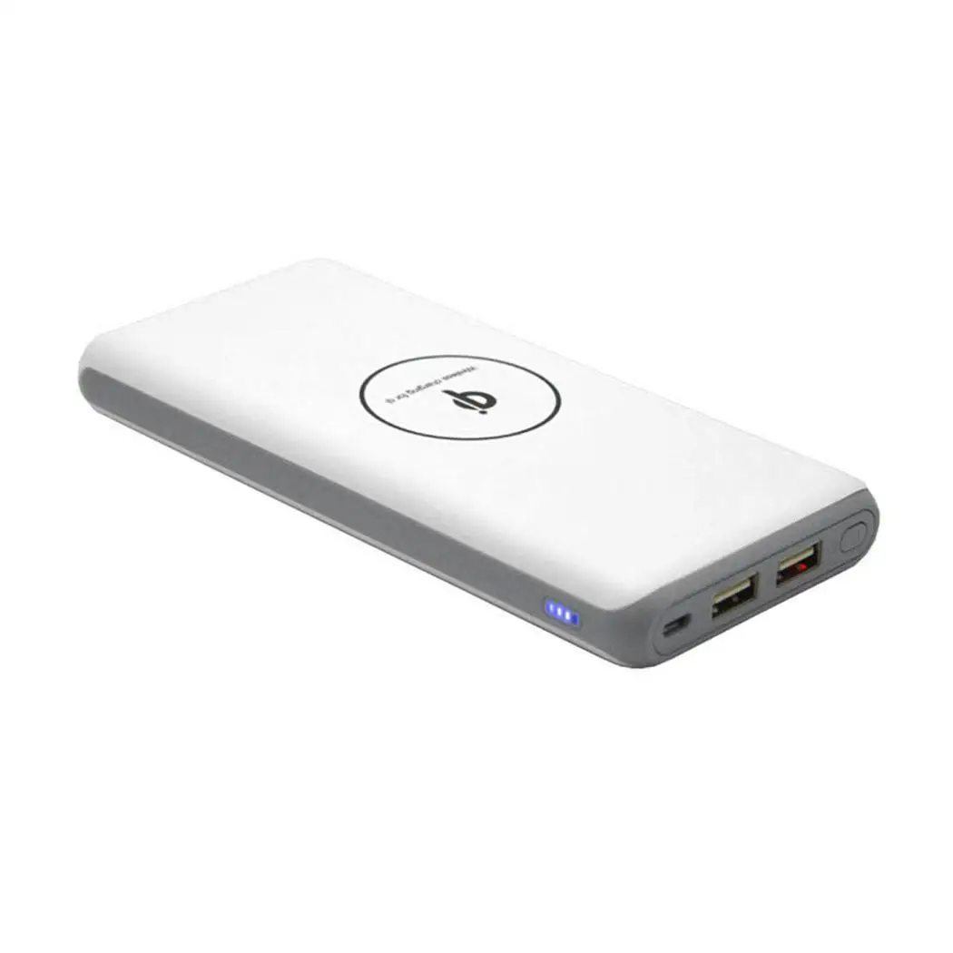 Wireless Mobile Power 20000 mAh Mobile Wireless Charger 85% polymer lithium ion battery Power Bank