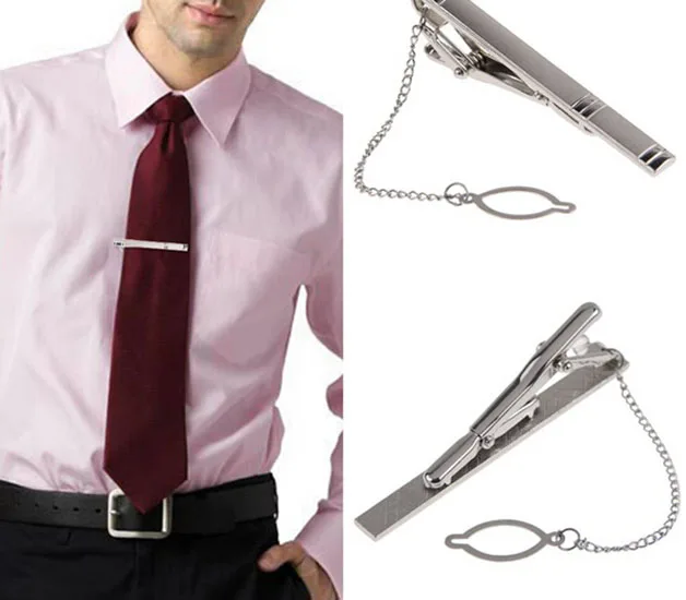 

Hot 2019 New 1 Pcs Men's Tie Clip Alloy Metal Simple Tie Clamp Silver Tone Practical Necktie Clip Fashion Clasp Wedding Gift
