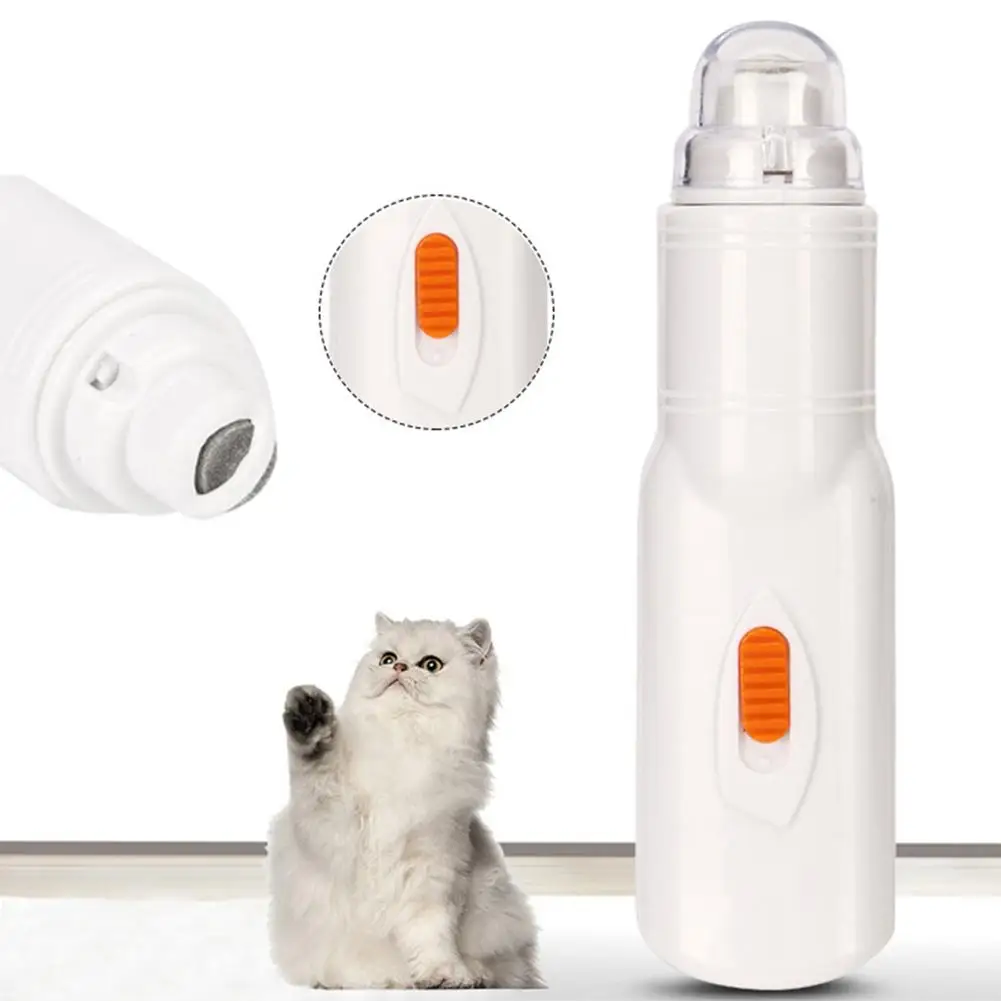 Собака Кошка ПЭТ точилка для ногтей Триммер машинка стрижки Электрический